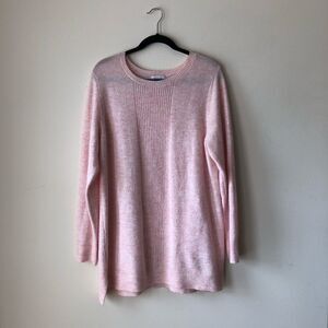 Liz Lange Maternity Pink Soft Sweater XL